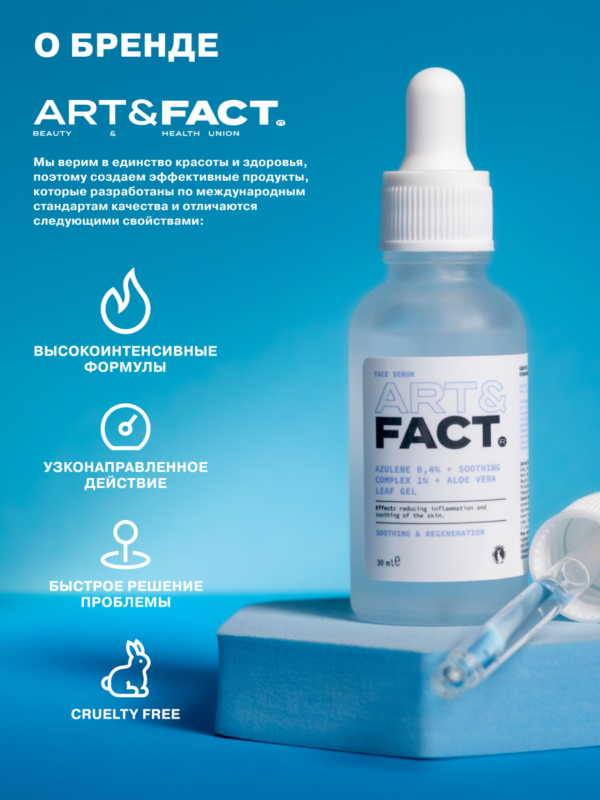 Сыворотка для лица с Ниацинамидом и Цинком ART&FACT