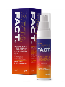 Salicylic Acid 2 % + Zinc Oxide 0,5 % + Hemisqualane 0,5 %+ Allantoin 0,2 %