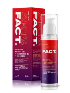Gotu Kola Extract 20% + Niacinamide 5% +  AHA acids
