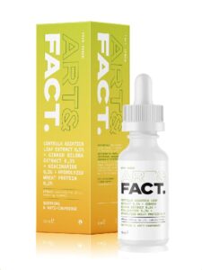 Centella Asiatica Leaf Extract 0,5% + Ginkgo Biloba Extract 0,3% + Niacinamide 0,3% + Hydrolyzed Wheat Protein 0,2%
