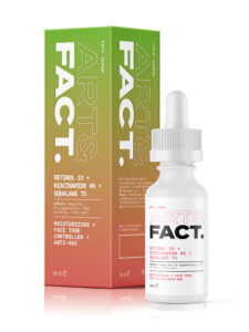 Retinol 1% + Niacinamide 4% + Squalane 7%
