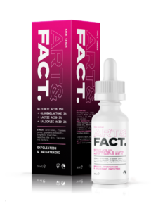 Glycolic Acid 15% + Gluconolactone 3% + Lactic acid 3% + Salicylic Acid 2%
