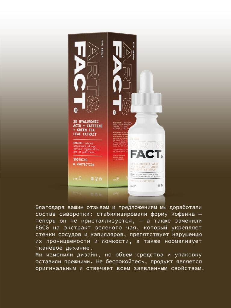 Сыворотка для области вокруг глаз ART&FACT.