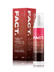Retinol 0,3% + Retinyl Palmitate 0,3% + Caffeine 0,5%

