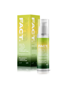 Green Tea Extract 2% + Centella Asiatica Extract 0,5% + Panthenol 0,5%
