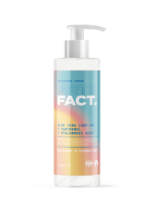 Aloe Vera Leaf Gel + Panthenol + Hyaluronic Acid
