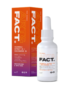 Calendula extract 5% + Niacinamide 5%f
