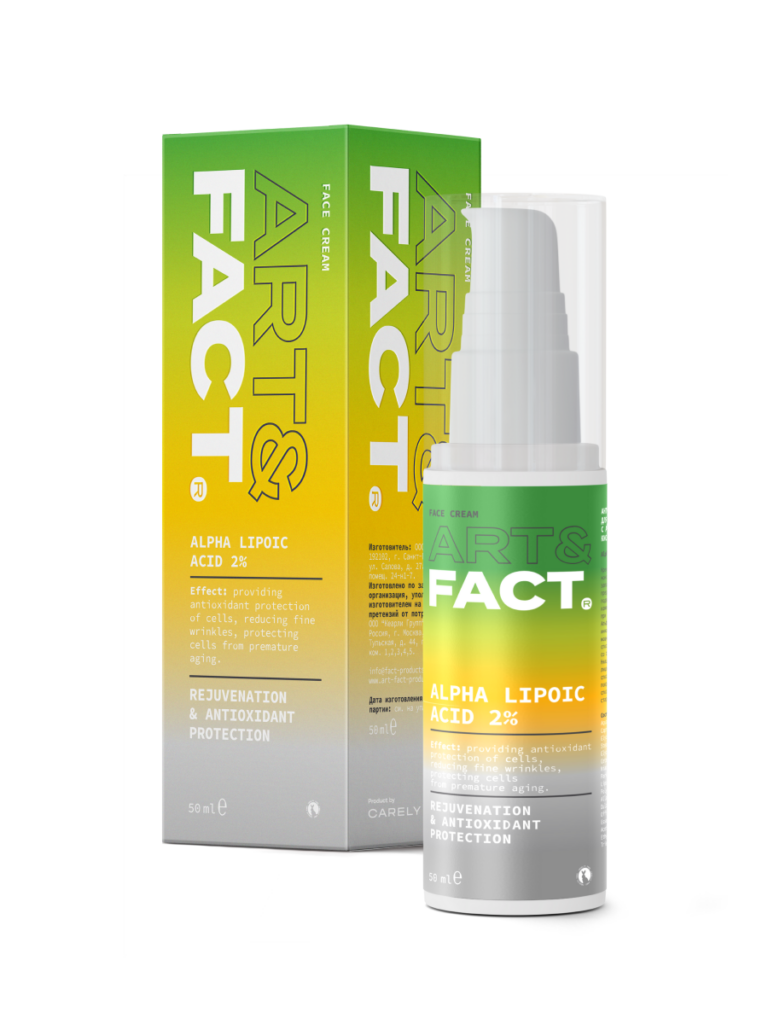 Антивозрастной крем для лица ART&FACT.